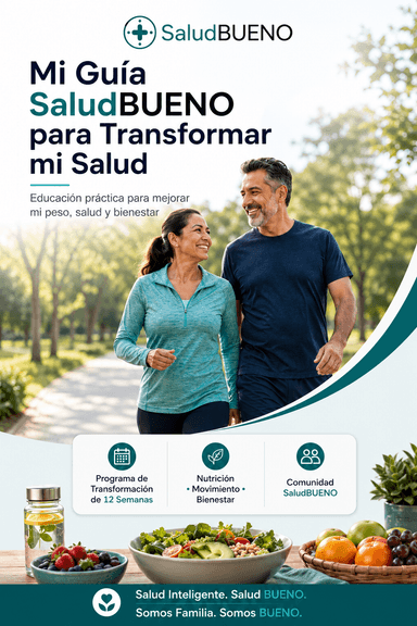 Portada de Mi Guía SaludBueno para Transformar mi Salud